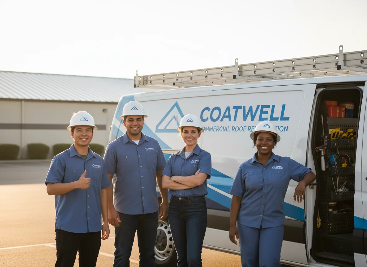 Commercial roof coating company in Dunstable, MA